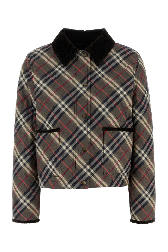 Burberry Embroidered Cotton Jacket