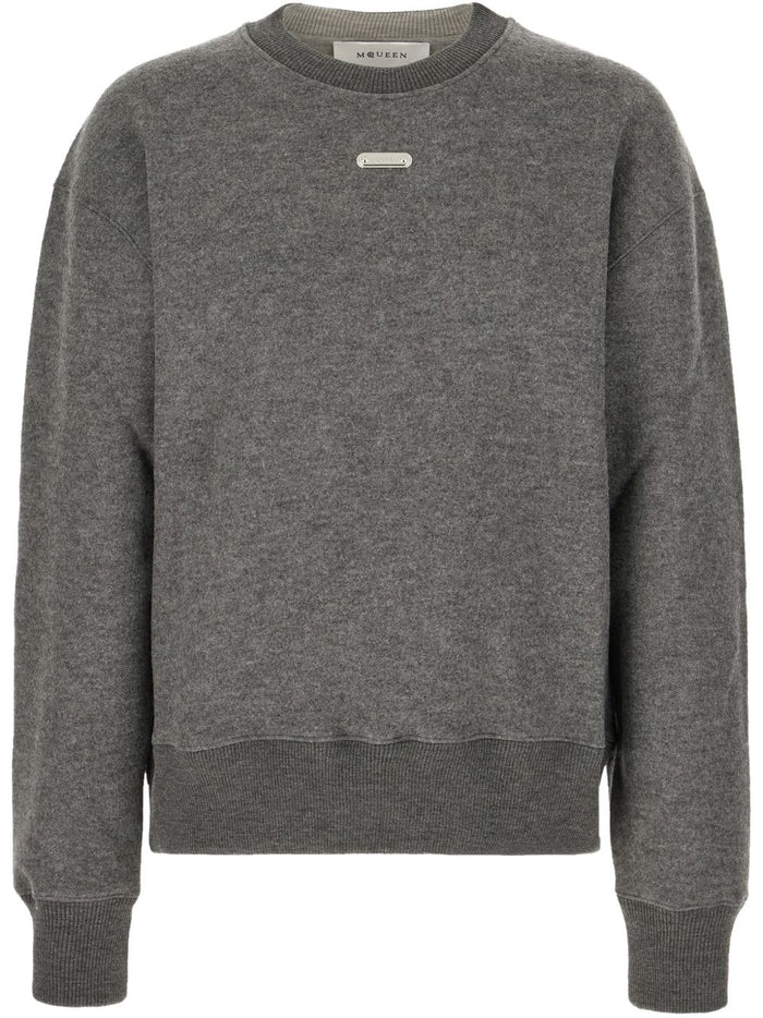 Alexander Mcqueen Wool Blend Cozy Sweater