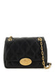 Burberry Black Leather Small Strand Shoulder Bag