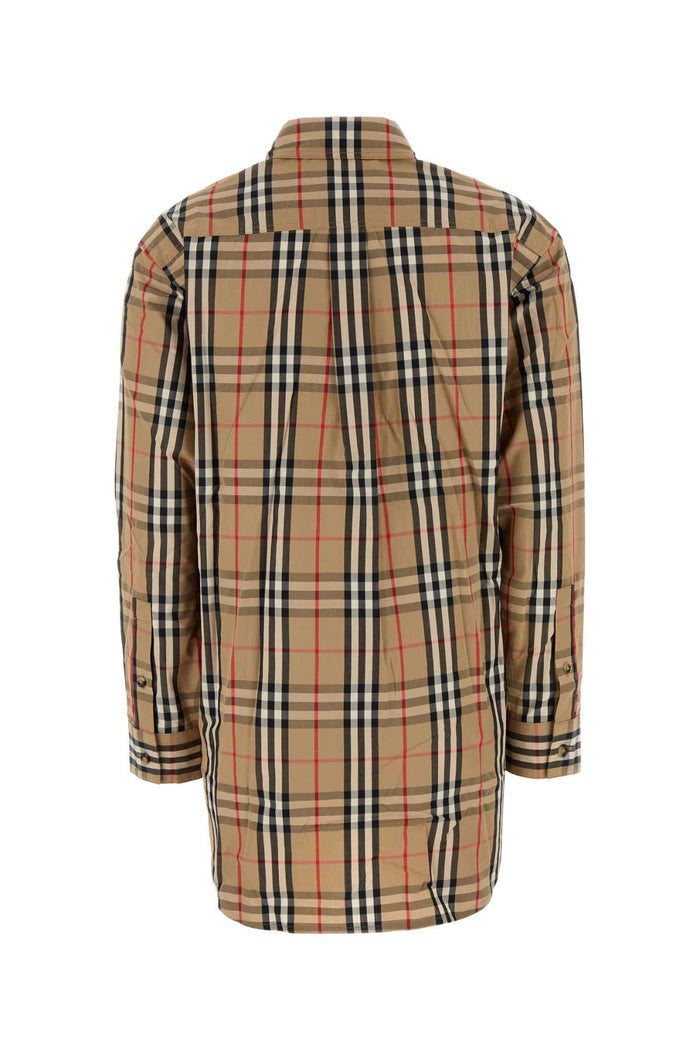 Burberry Embroidered Cotton Shirt