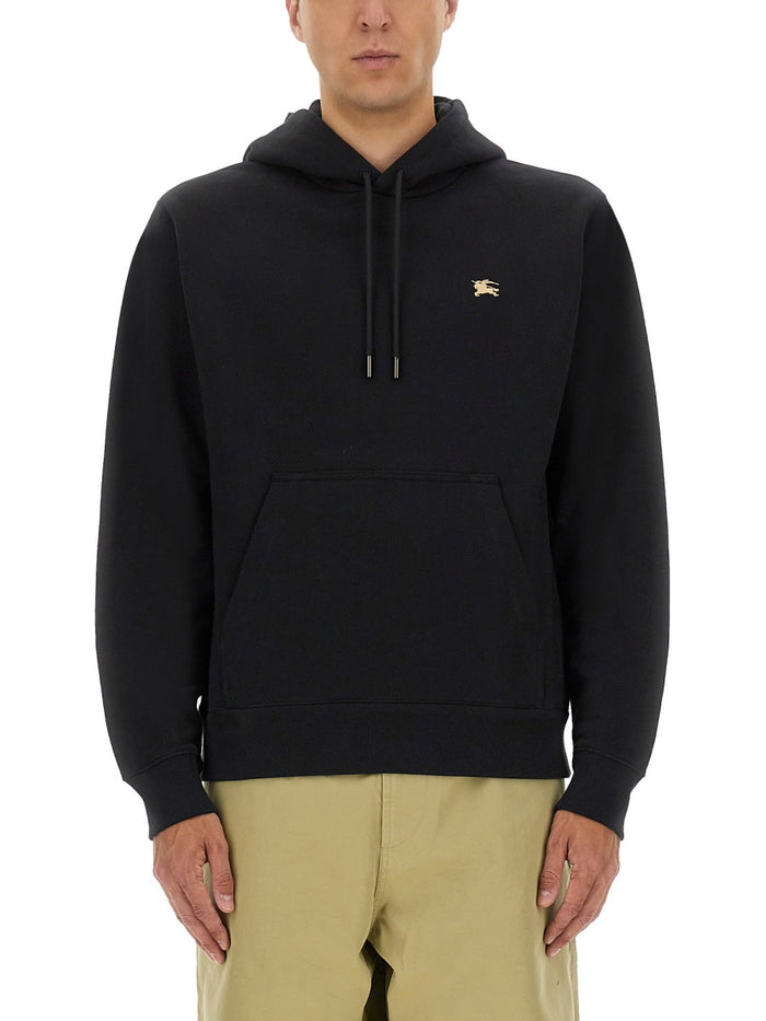 Burberry Ekd Logo Cotton Hoodie