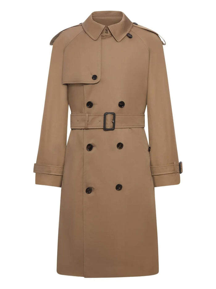 Burberry Long Double-Breasted Trench Coat