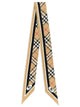 Burberry Skinny Check Silk Scarf
