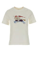 Burberry White Cotton T-Shirt