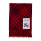 Burberry Mu Tbar Bias Check Scarf - - Cashmere - Red