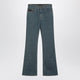 Burberry Mid-Blue Jeans With Check-Pattern Pocket