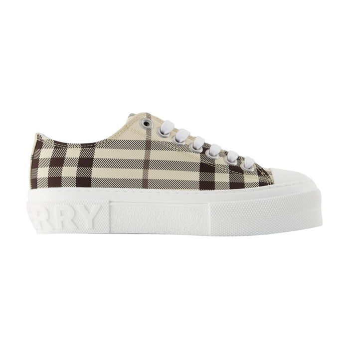 Burberry Lf Trn Jack L Check Sneakers