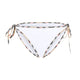 Burberry White Starla Buttom Bikini