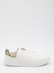 Burberry Leather Sneakers In Check Pattern