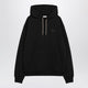Burberry Black Sweatshirt With Checkpattern Inserts