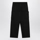 Burberry Black Cotton Cargo Trousers