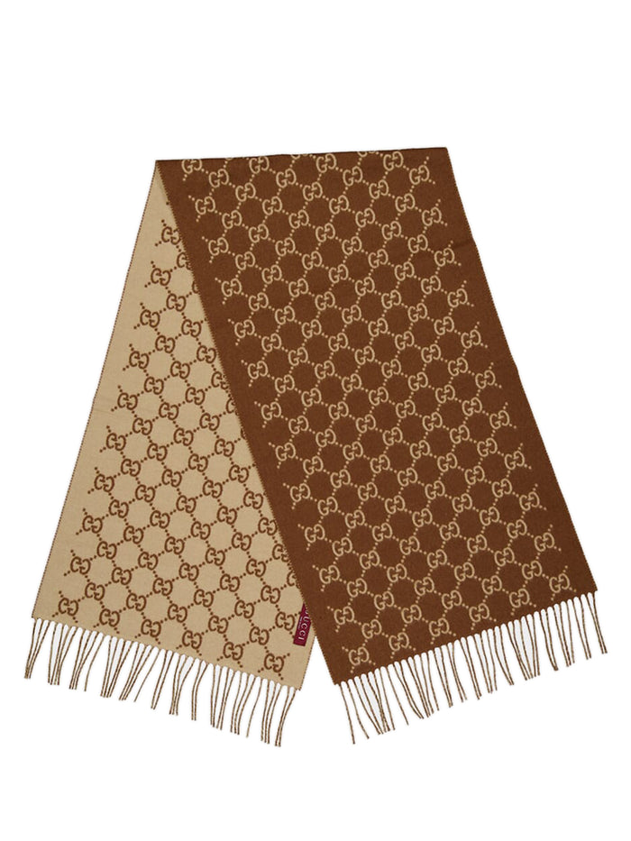 Gucci Gg Cashmere Shawl