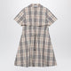Burberry Beige Check Shortsleeve Cotton Dress