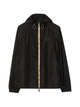 Burberry Contrasting-Trim Hooded Jacket
