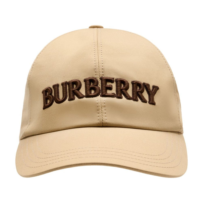 Burberry Cap - - Cotton - Beige
