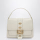 Burberry Small Rider Shoulder Bag In Beige Lambskin