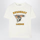 Burberry Ivory T-Shirt With Logo Print