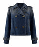 Burberry Mid Blue Cotton Jackets