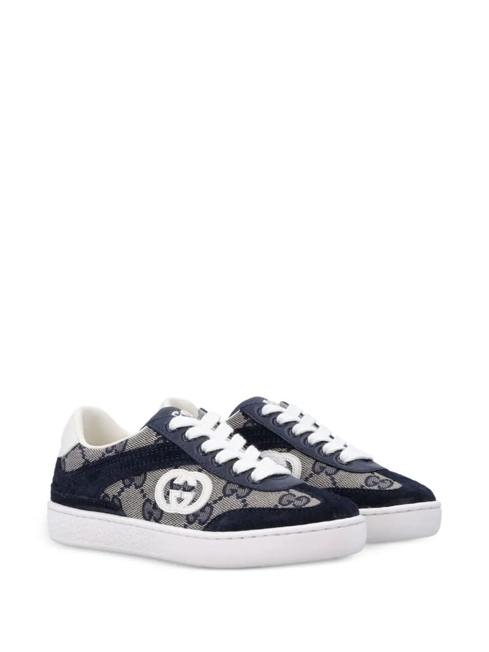 Gucci Kids Leather Sneakers