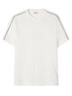 Burberry Check Piping Cotton T-Shirt