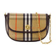 Burberry Ls Highlands Chain Mini Crossbody - - Cotton - Beige