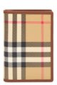 Burberry Burberry Check Bifold Wallet In Canvas