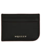 Alexander Mcqueen Black Calf Leather Wallets