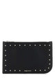 Alexander Mcqueen Black Leather Pouch