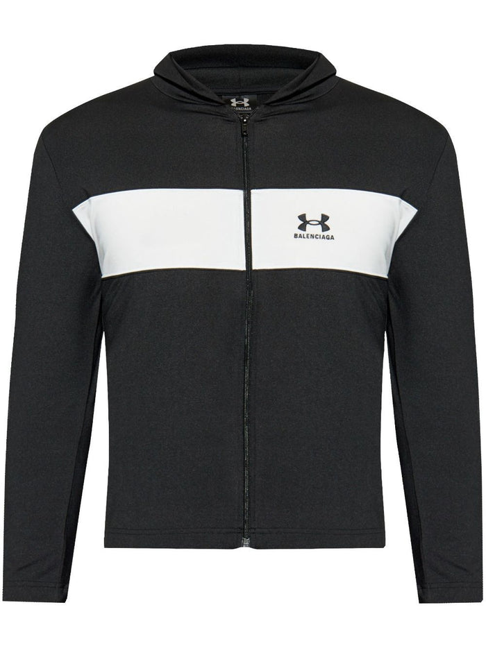 Balenciaga Black Stretch Polyester Balenciaga X Under Armourâ® Sweatshirt