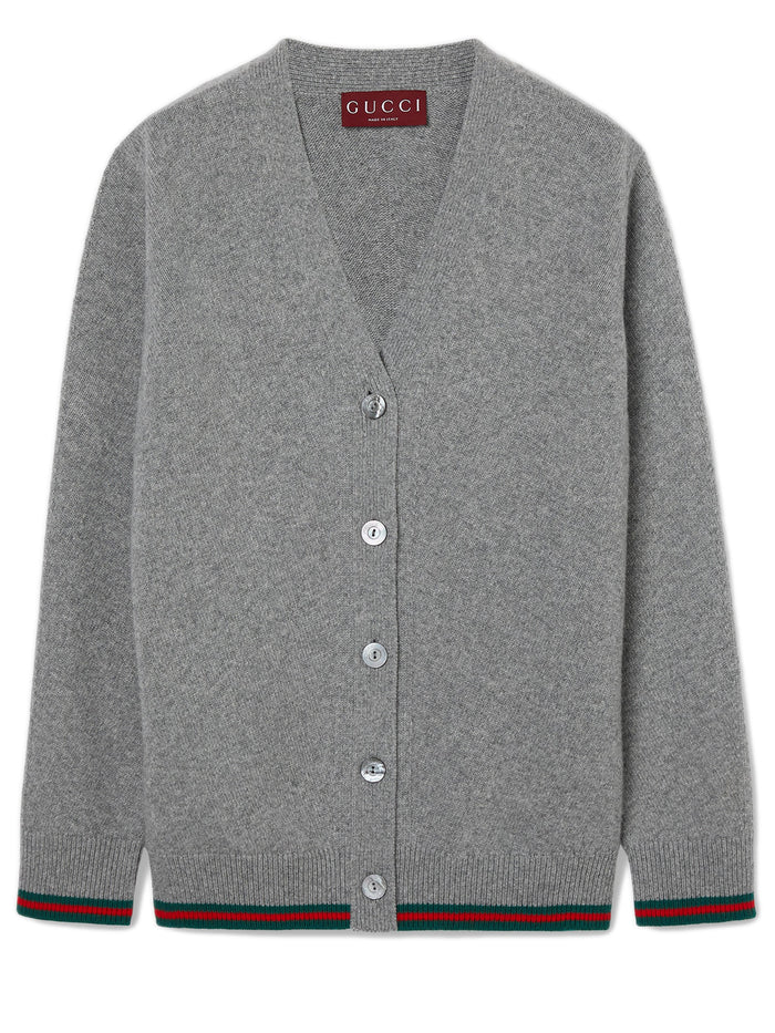 Gucci Cardigan With Web
