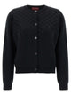Gucci 'Gg' Crystal Cardigan