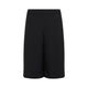 Alexander Mcqueen Black Viscose Blend Bermuda Shorts