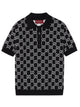 Gucci Reversible Polo Shirt In Gg Wool Jacquard