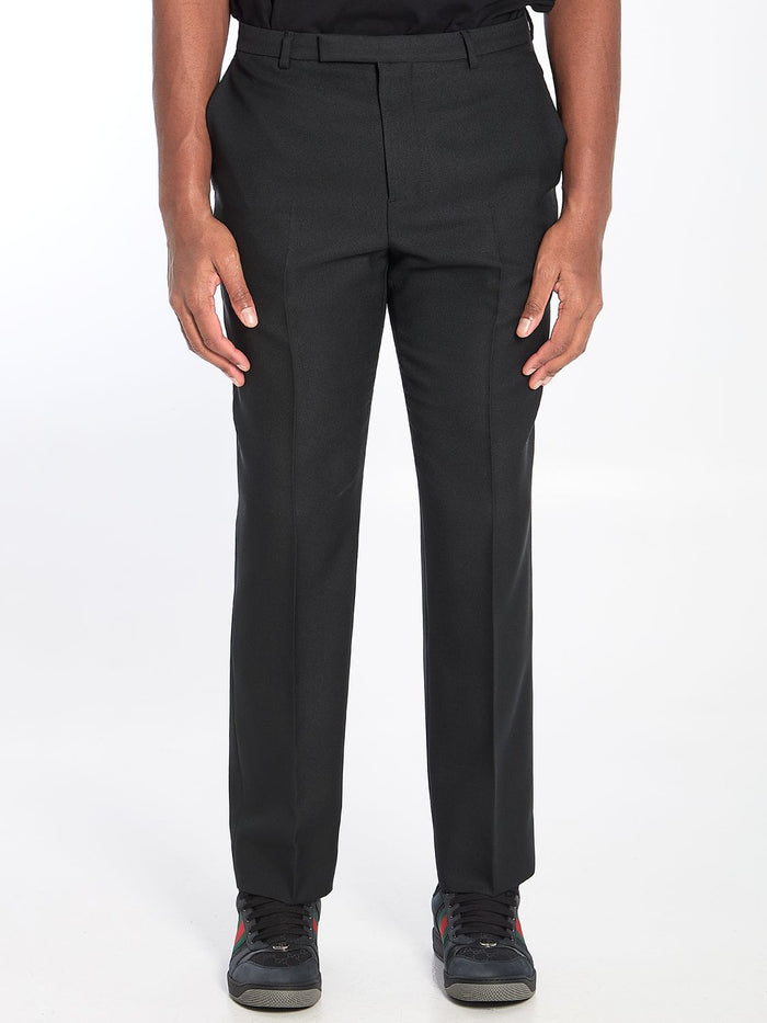 Gucci Black Twill Pant