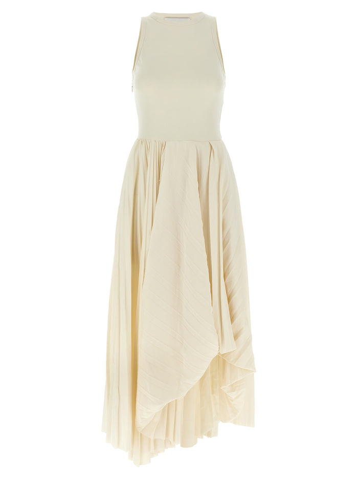 Mcqueen Asymmetrical Dress