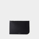 Alexander Mcqueen Black Leather Large Sling Pouch