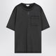 Alexander Mcqueen Faded Black Skull T-Shirt