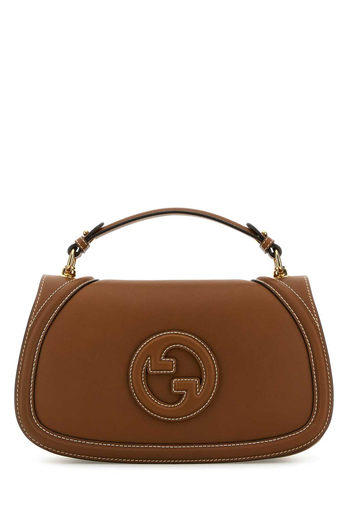 Gucci Caramel Leather Gucci Blondie Handbag