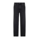 Saint Laurent Mick Long Jeans In Black Westwood Denim