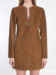 Gucci Leather Mini Dress