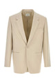 Saint Laurent Sand Wool Blazer