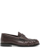 Saint Laurent Brown 15 Leather Loafers