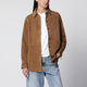 Róhe Sage Suede Overshirt