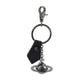 Vivienne Westwood Saffiano 3D Orb Keychain - - Metal - Black
