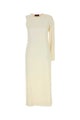 Gucci Ivory Sablã© One-Shoulder Dress