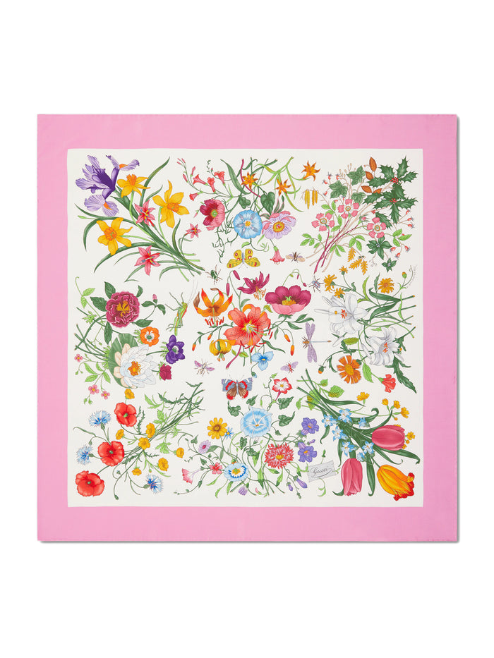 Gucci Printed Silk Twill Carré