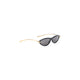 Bottega Veneta Black Knot Cat Eye Acetate Sunglasses