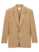 Saint Laurent Wool Gabardine Single Breasted Jacket