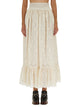 Gucci Floral Broderie Anglaise Skirt