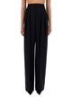 Saint Laurent Wideleg Pants In Grain De Poudre